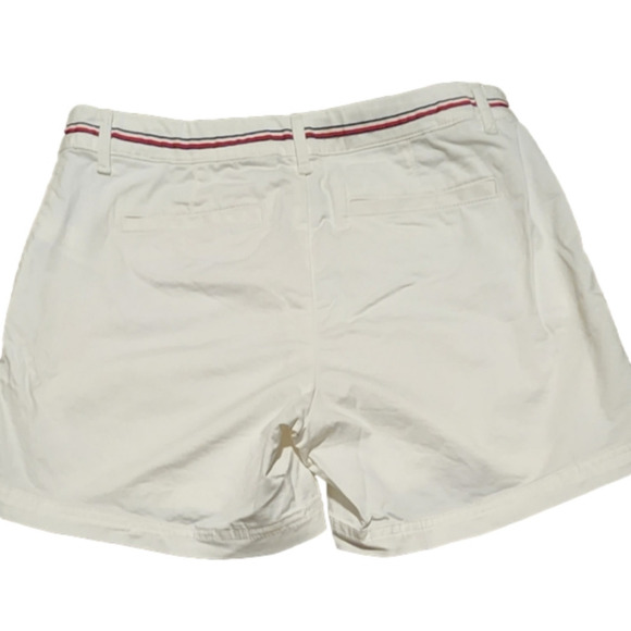 Tommy Hilfiger Chino Style Short White Sz. 8 - Picture 1 of 7